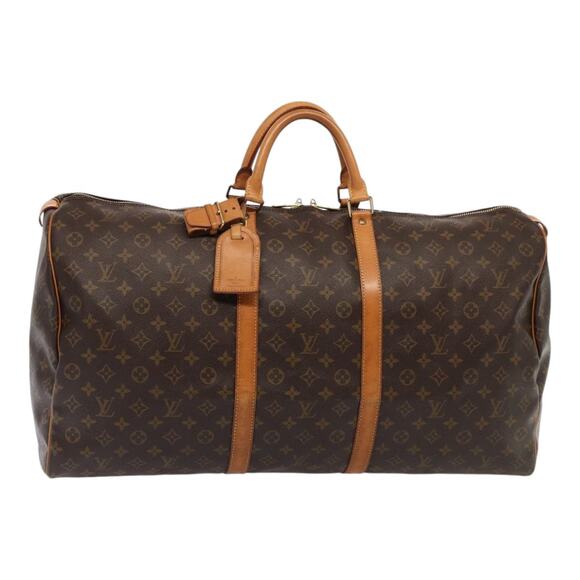 LOUIS VUITTON Monogram Keepall 60 Boston Bag M41422 - Picture 1 of 16